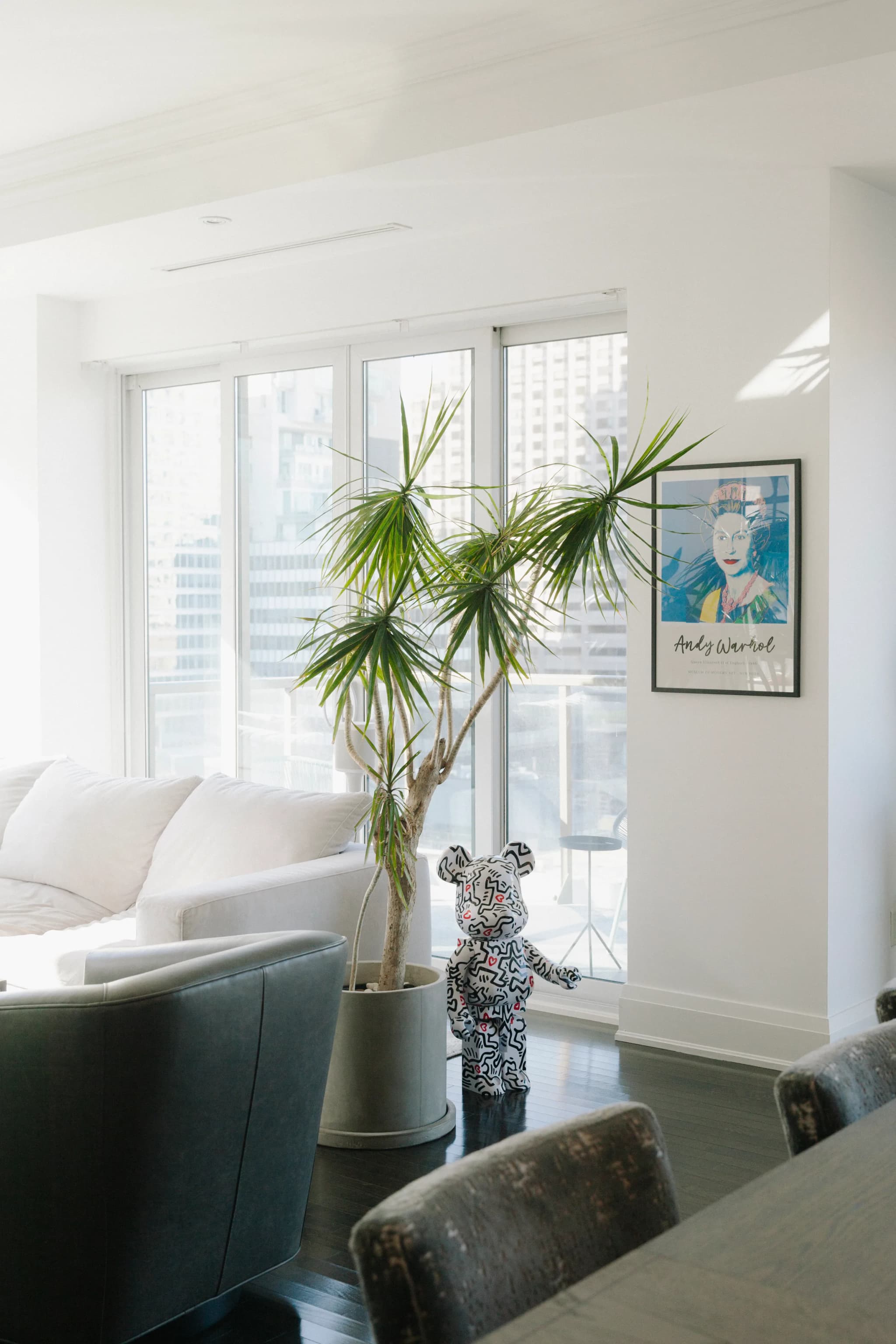 Luxury plant installation at 80 Yorkville residence